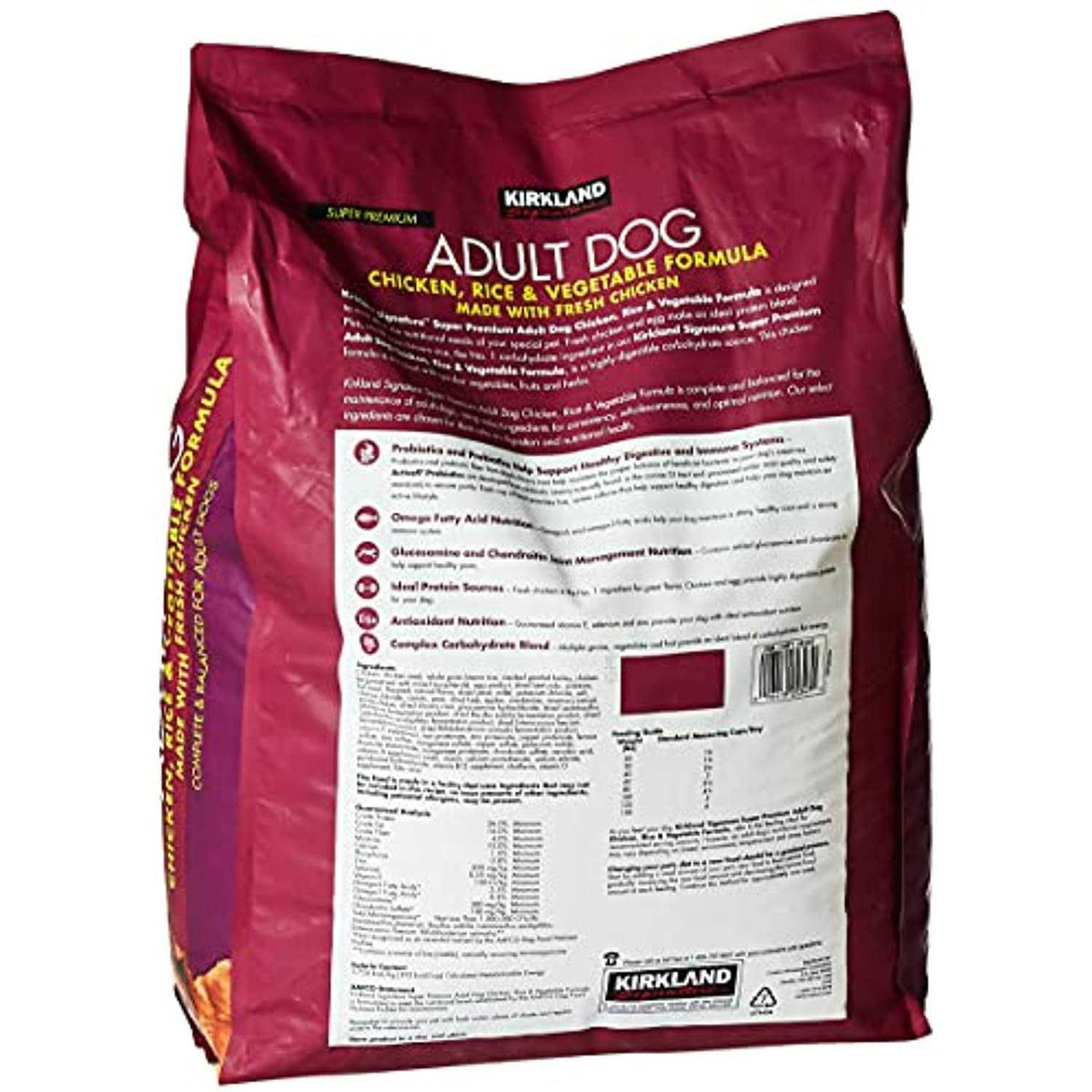 Chicken Rice Vegetable Dog Food G449114