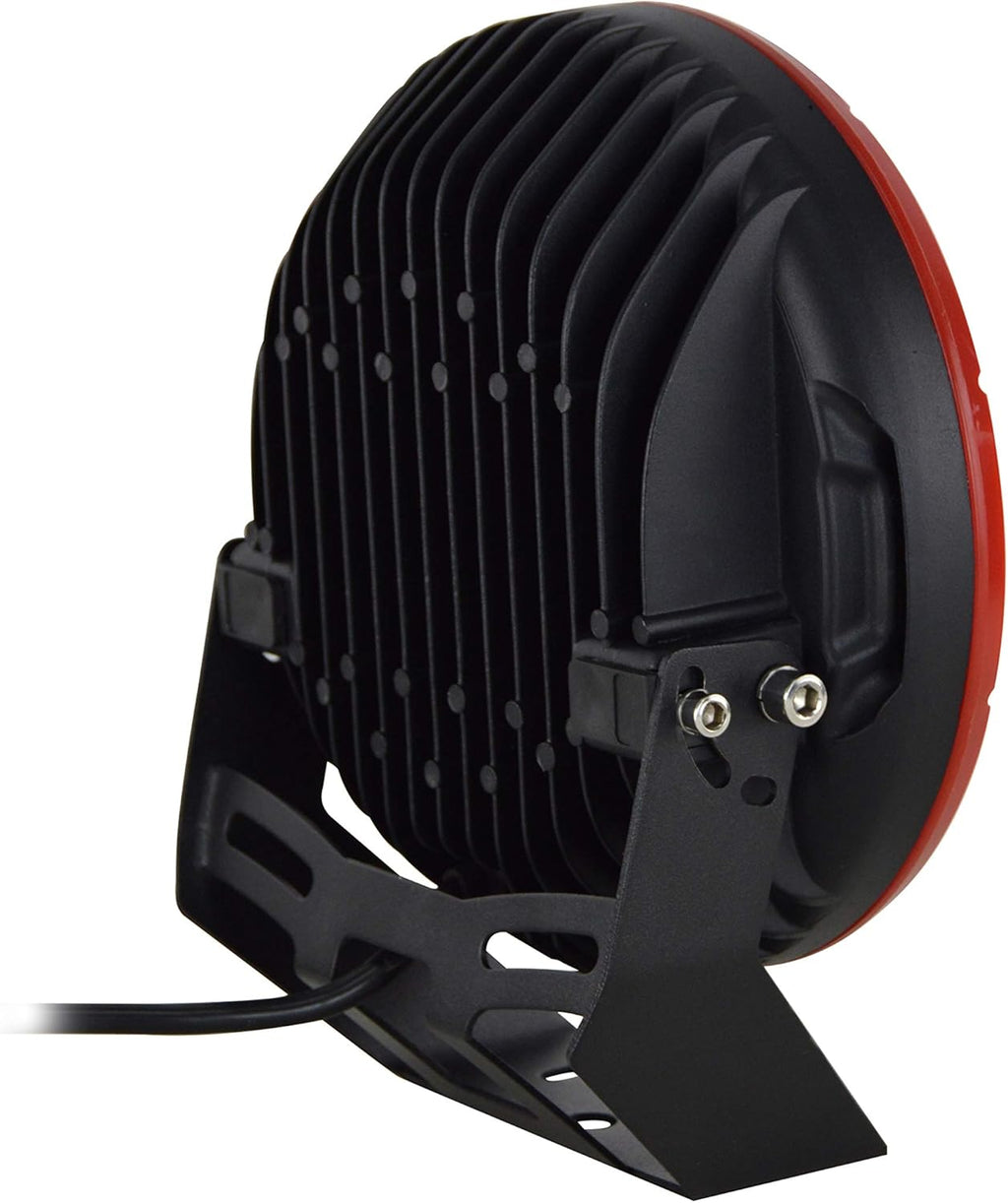 2PCS 96W Round Red LED Spot Driving Work Light 9 Inch B949