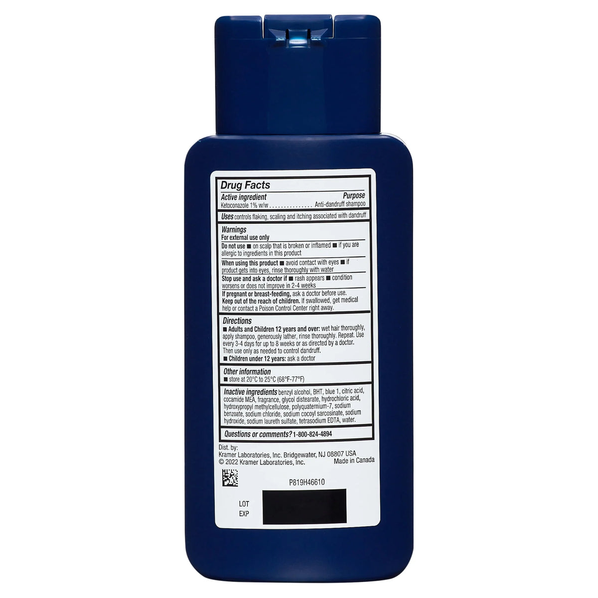 Anti Dandruff Shampoo, 7 fl oz B639