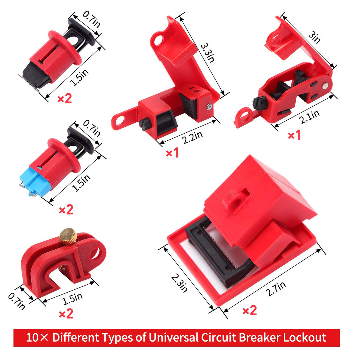 Lockout Tagout Kit Safety Padlocks Hasp Breaker Valve Steel Cable Lockout Tags R1833