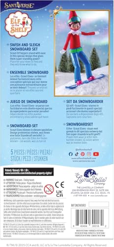 Blue Eyed Boy with Snowboard Set L9075