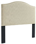 King Cal. King Linen Panel Headboard P76540