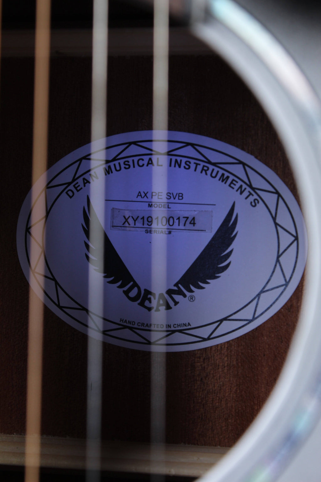 Silverburst Acoustic Electric Guitar B764362
