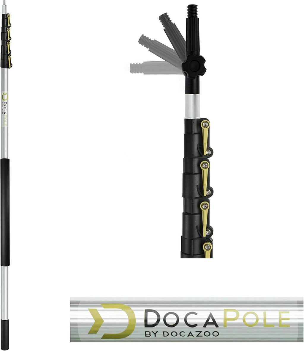 24 Foot High Reach Brush Kit with 6-24 Foot Extension Pole W469541