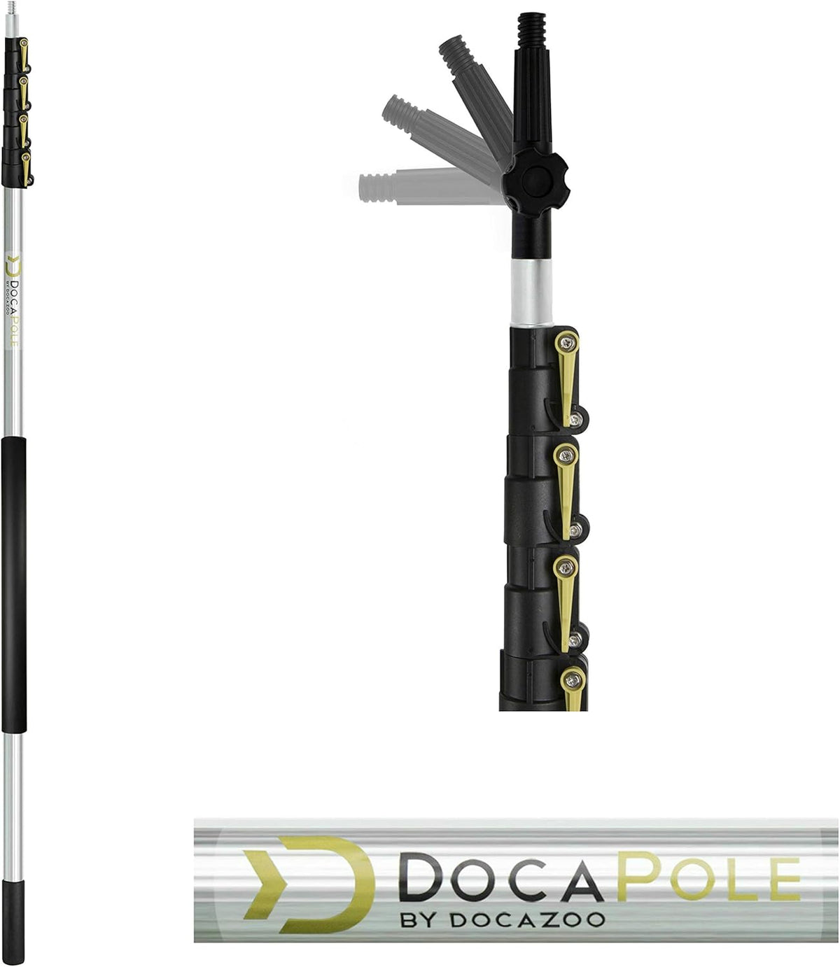 24 Foot High Reach Brush Kit with 6-24 Foot Extension Pole W469541