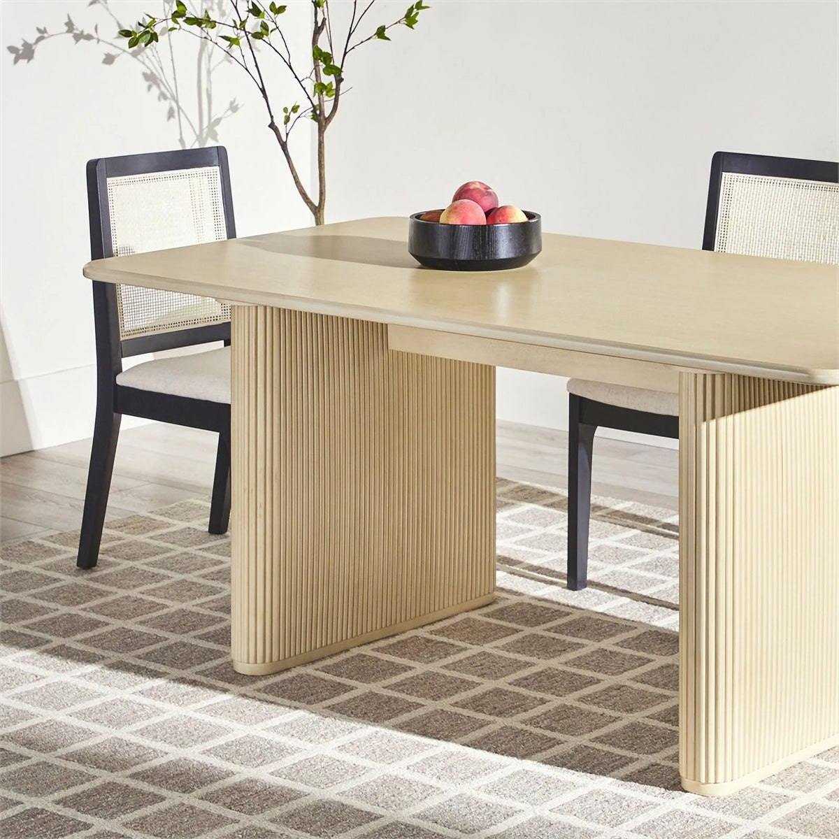68 Inch Birch Wood Dining Table P15928