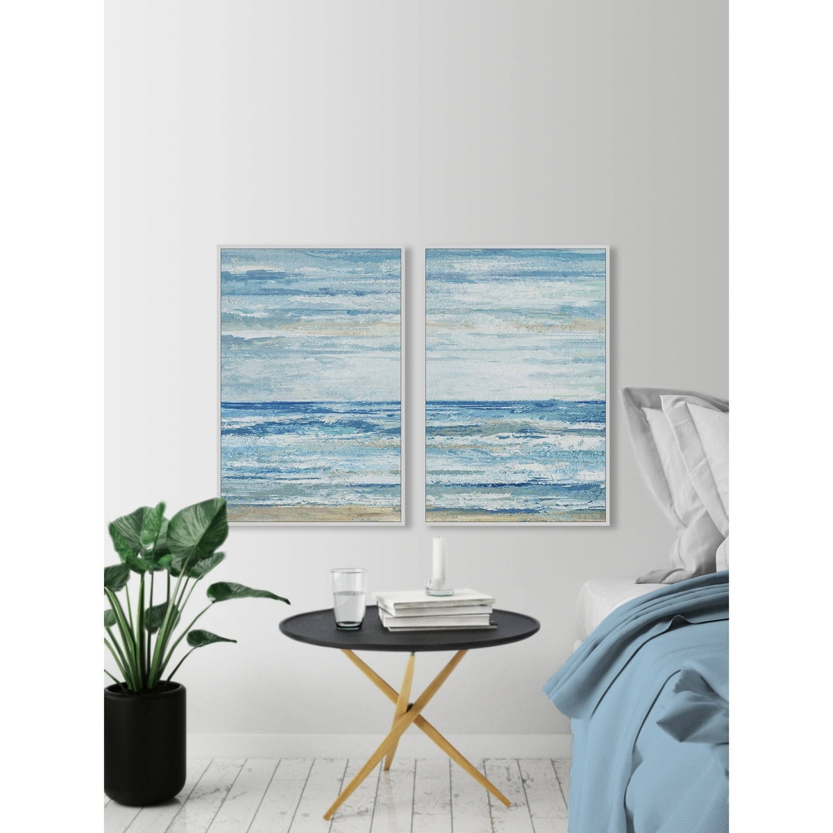 Handmade Shore Diptych V194
