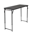 Adjustable Height PVC Top Table Black B211