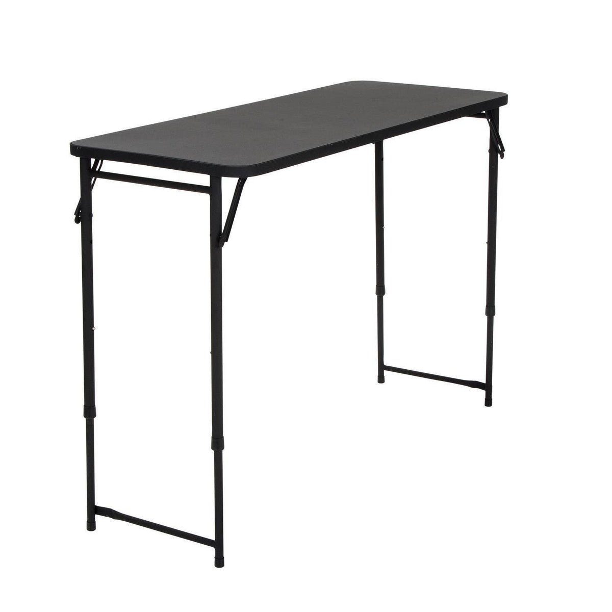 Adjustable Height PVC Top Table Black B211