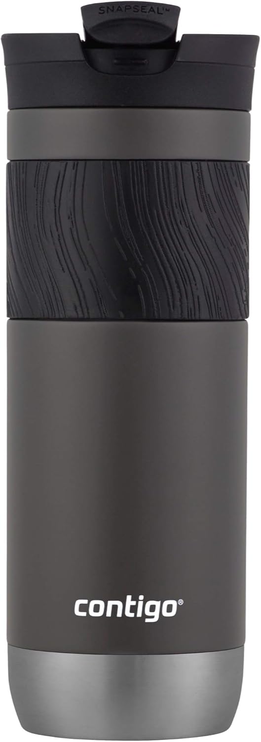 Vacuum-Insulated Stainless Steel Travel Mug with Leak-Proof Lid V941077