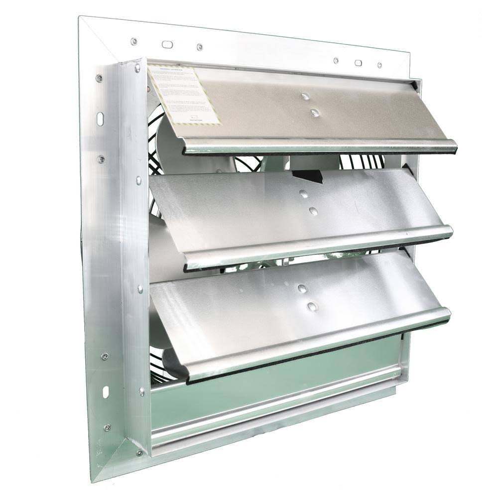 14 in. 325 CFM Shutter Exhaust Fan B743