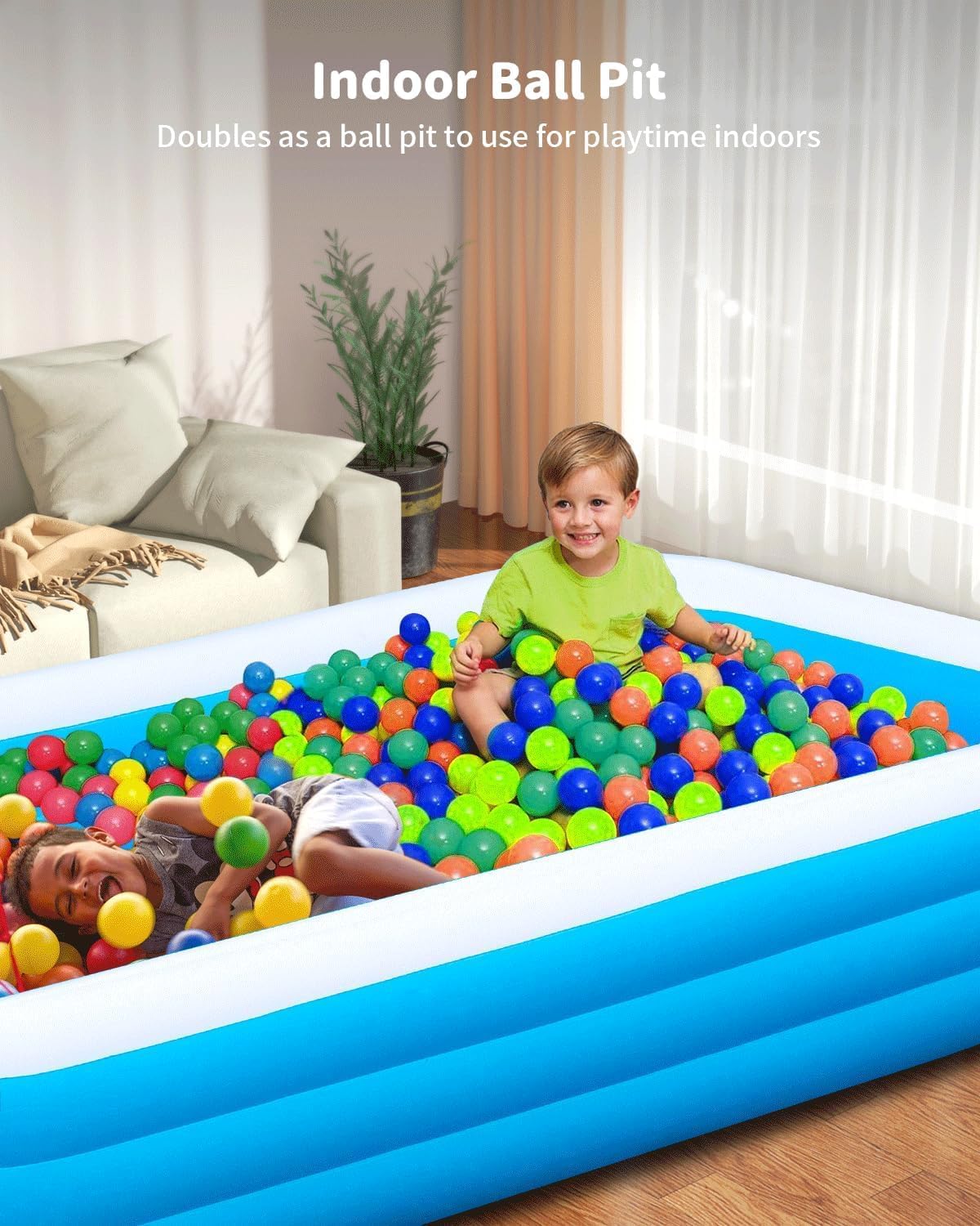 145"x74"x22" Inflatable Pool S341642