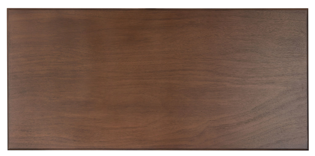 Brown Wood 1-Drawer Writing Desk E818568
