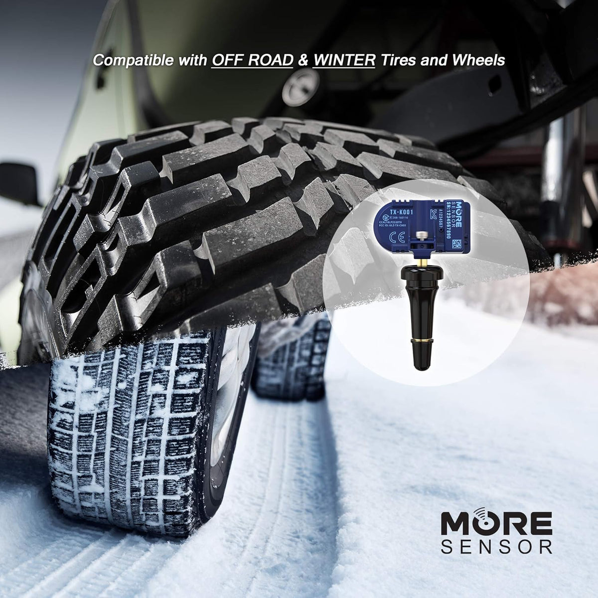 TPMS Tire Pressure Sensor 4-Pack T32440