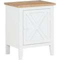 White and Brown Accent Cabinet M932