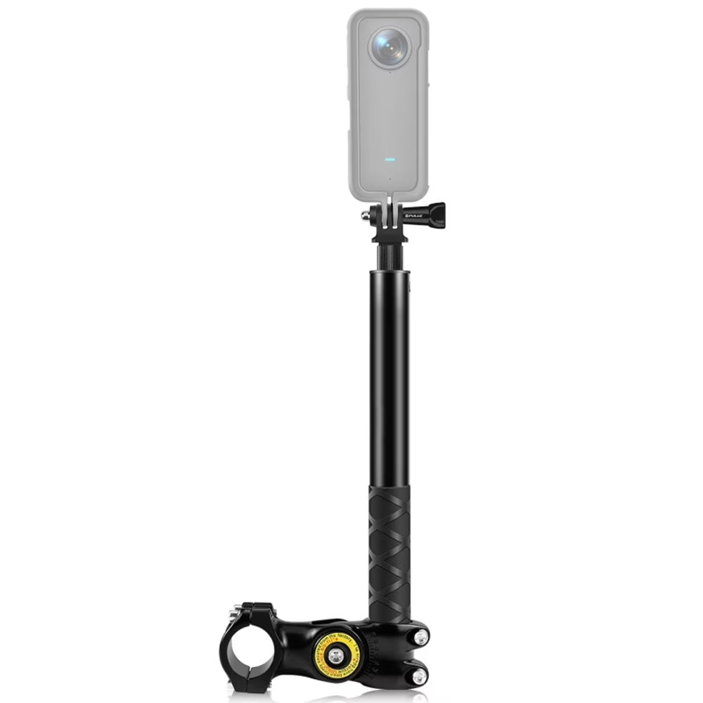 Motorcycle Bike Selfie Stick Handlebar Mount Bracket Adjustable Length V85796