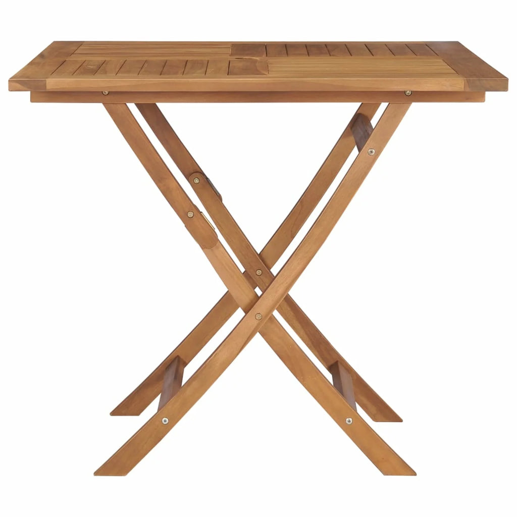 Folding Garden Table Solid Teak Wood F107979