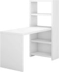 Pure White Bookcase Desk I518842