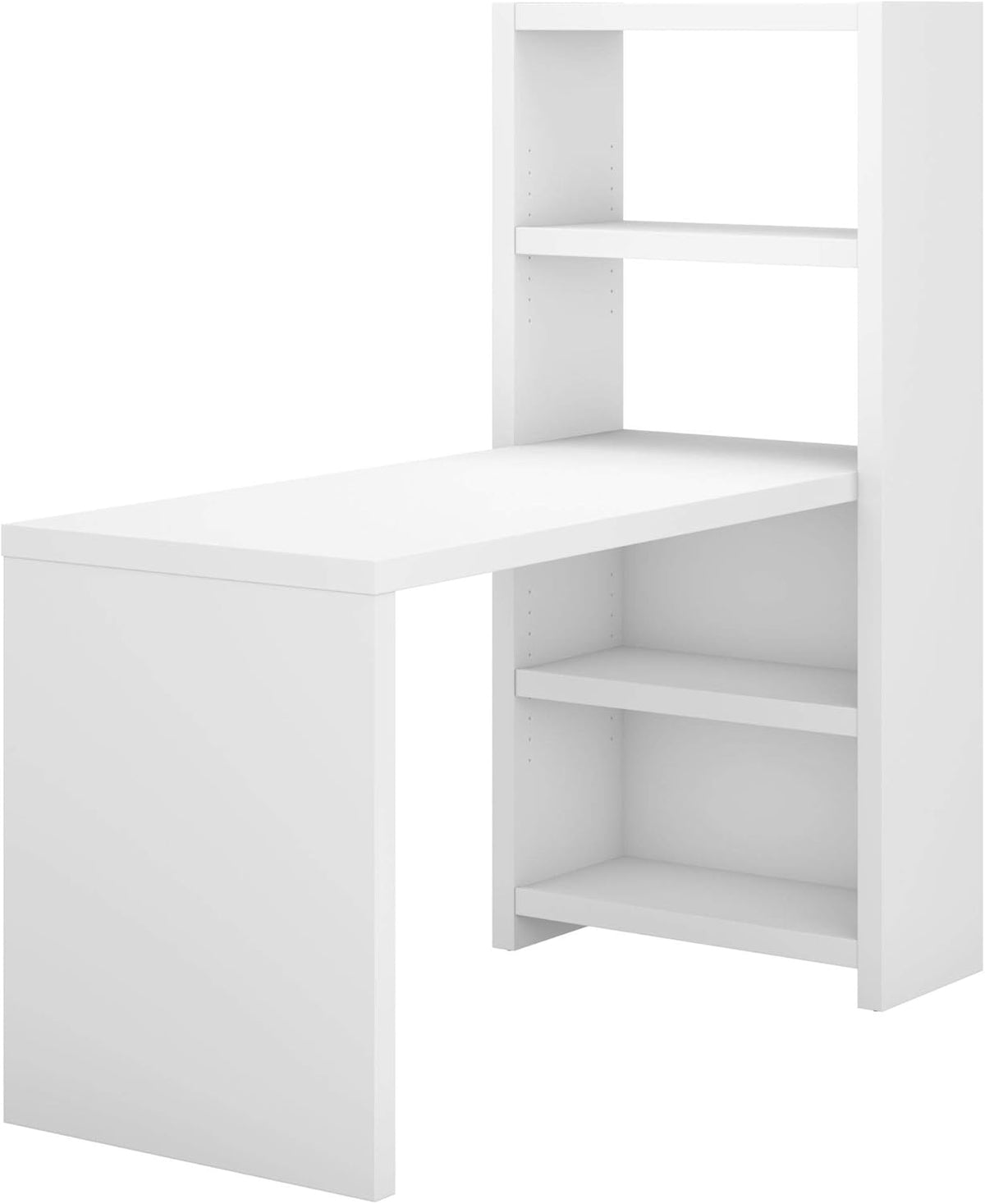 Pure White Bookcase Desk I518842