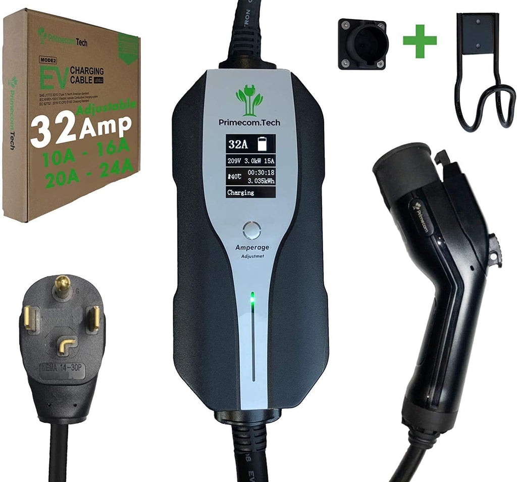 Level 2 Electric Vehicle Charger with 30Ft Cable K511859