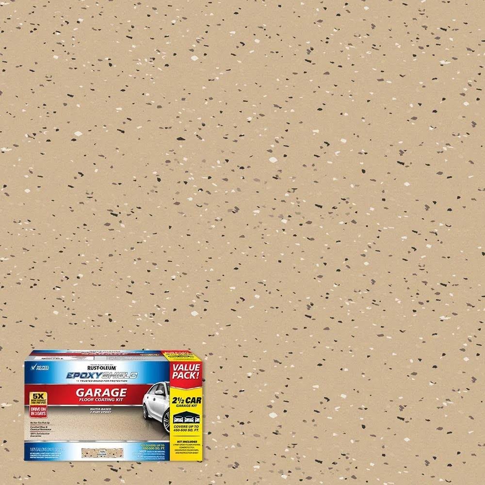 240 oz. Tan High-Gloss Garage Floor Kit I25888