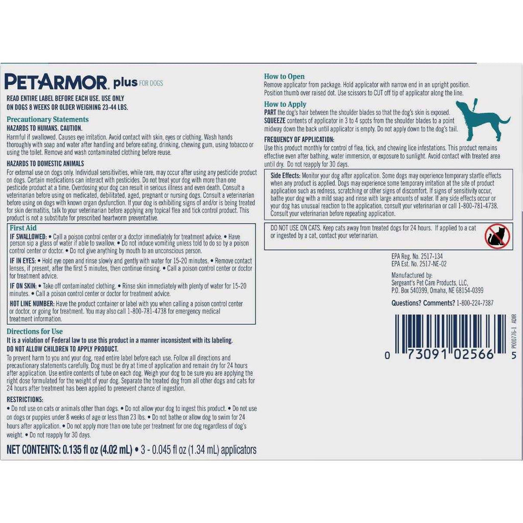Flea Tick Treatment for Dogs P2019