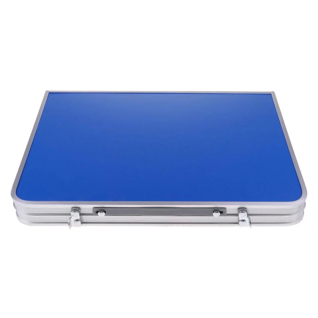 Folding Utility Table Blue K456267