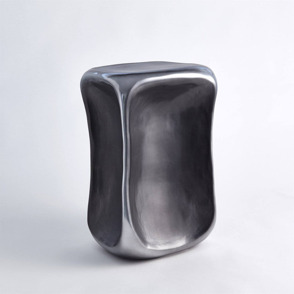 Black/Platinum Accent Table G156