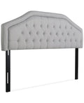 Light Grey Adjustable King/California King Headboard X820678