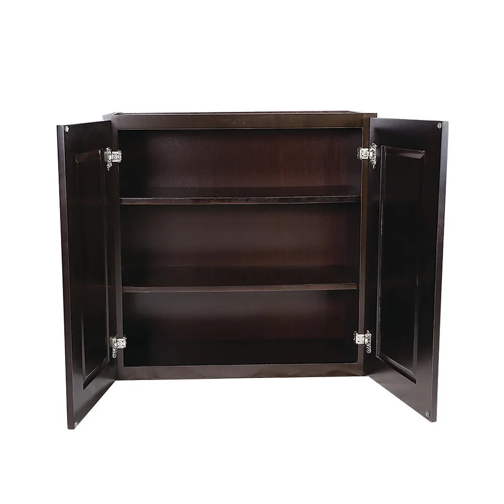 Espresso Shaker Wall Kitchen Cabinet 30x30x12 U2652