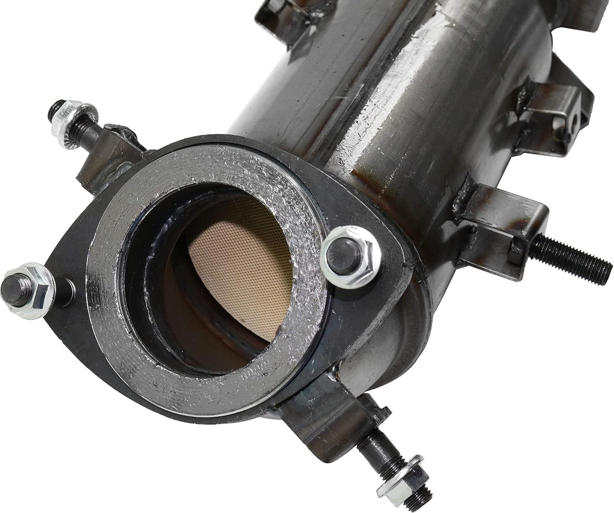 Front Catalytic Converter with Exhaust Manifold O2070