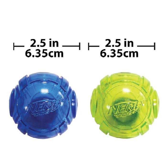 Blue Green LED Ball Dog Toys V7327