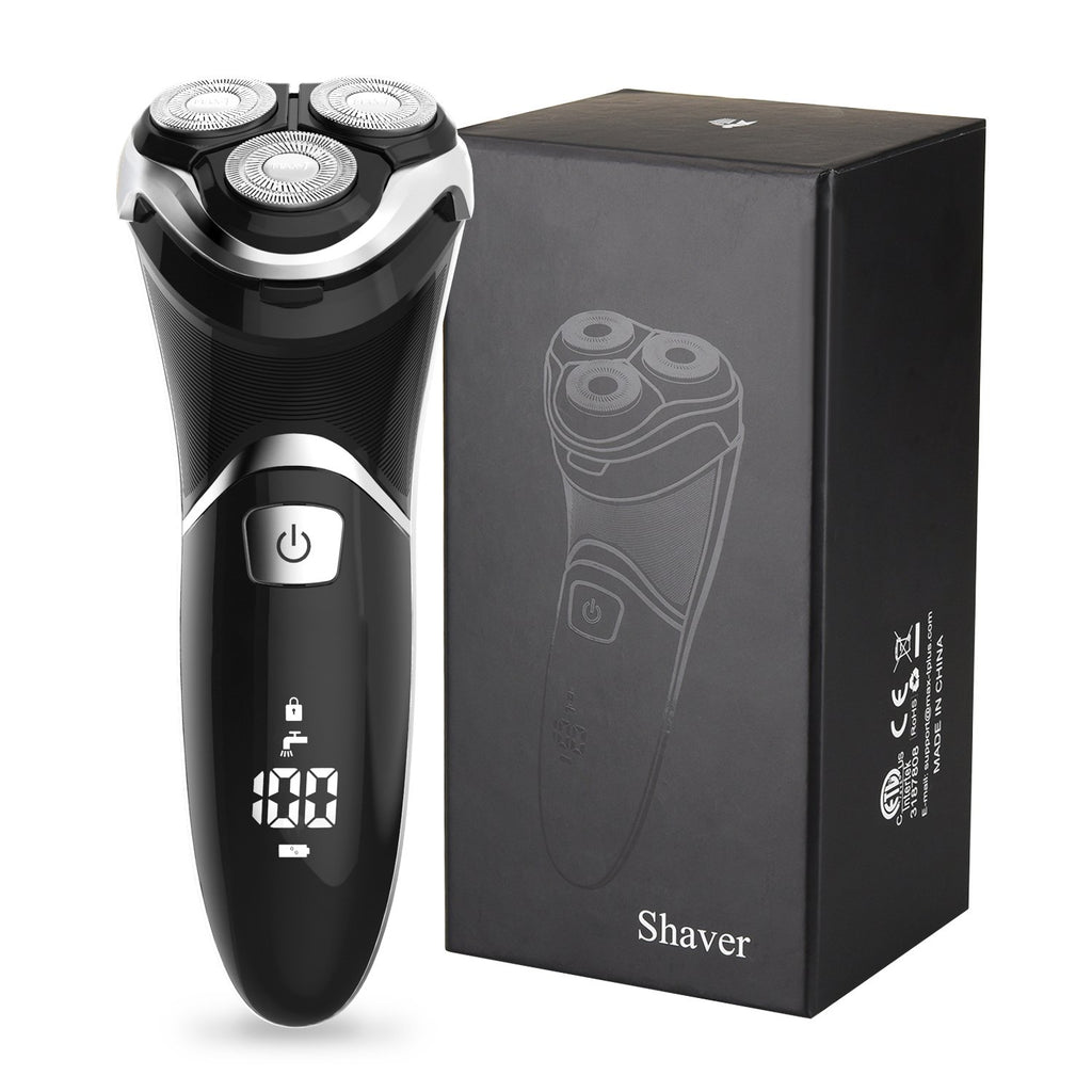 Electric Shaver Razor with Pop Up Trimmer, IPX7 Waterproof, Pack of 2 I956236
