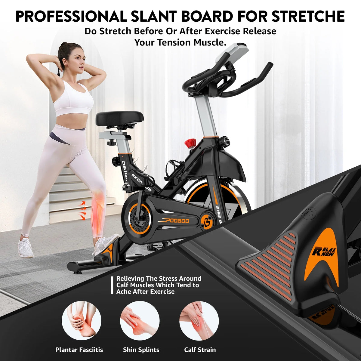Indoor Cycling Bike with Silent Magnetic Resistance Z1533