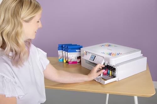 Sublimation Printer and 4-Color Sublimation Ink Cartridge Set S6404