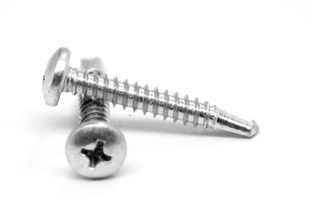 Self Drilling Screw Phillips Pan Head Low Carbon Steel Zinc Plated F540