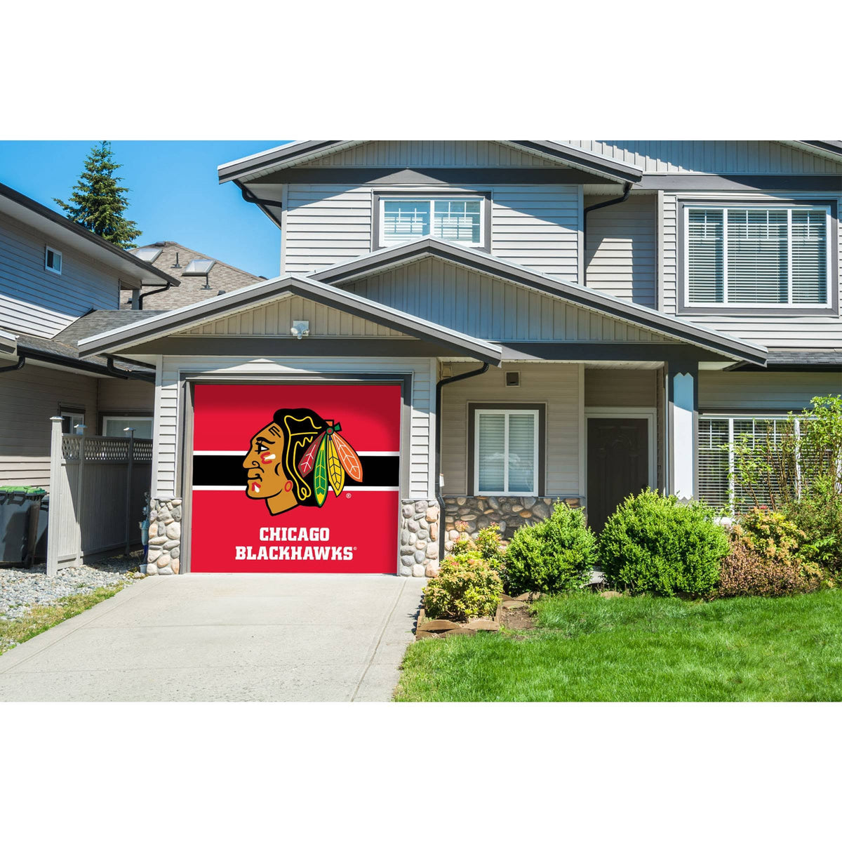 Single Garage Door Cover C712