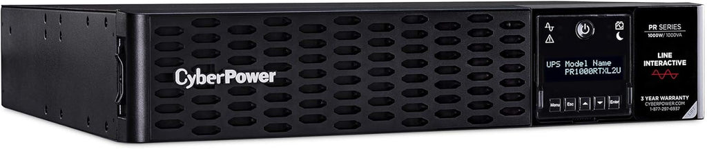 UPS System, 1000VA/1000W, 8 Outlets, 2U Rack/Tower X7097