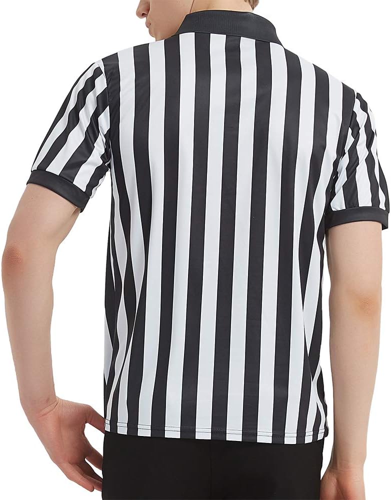 Men's Pro Referee Shirt with Quarter Zipper T11941