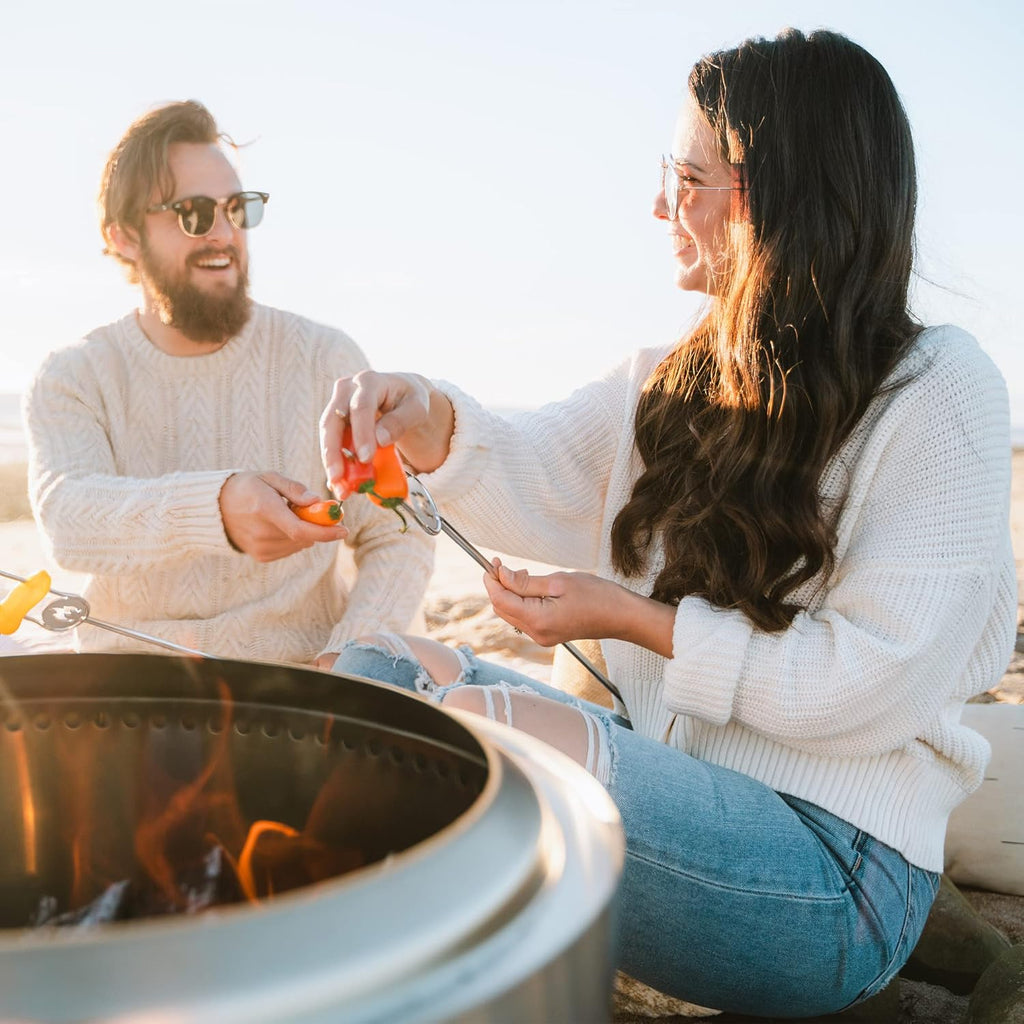 Portable Stainless Steel Wood Burning Fire Pit J958