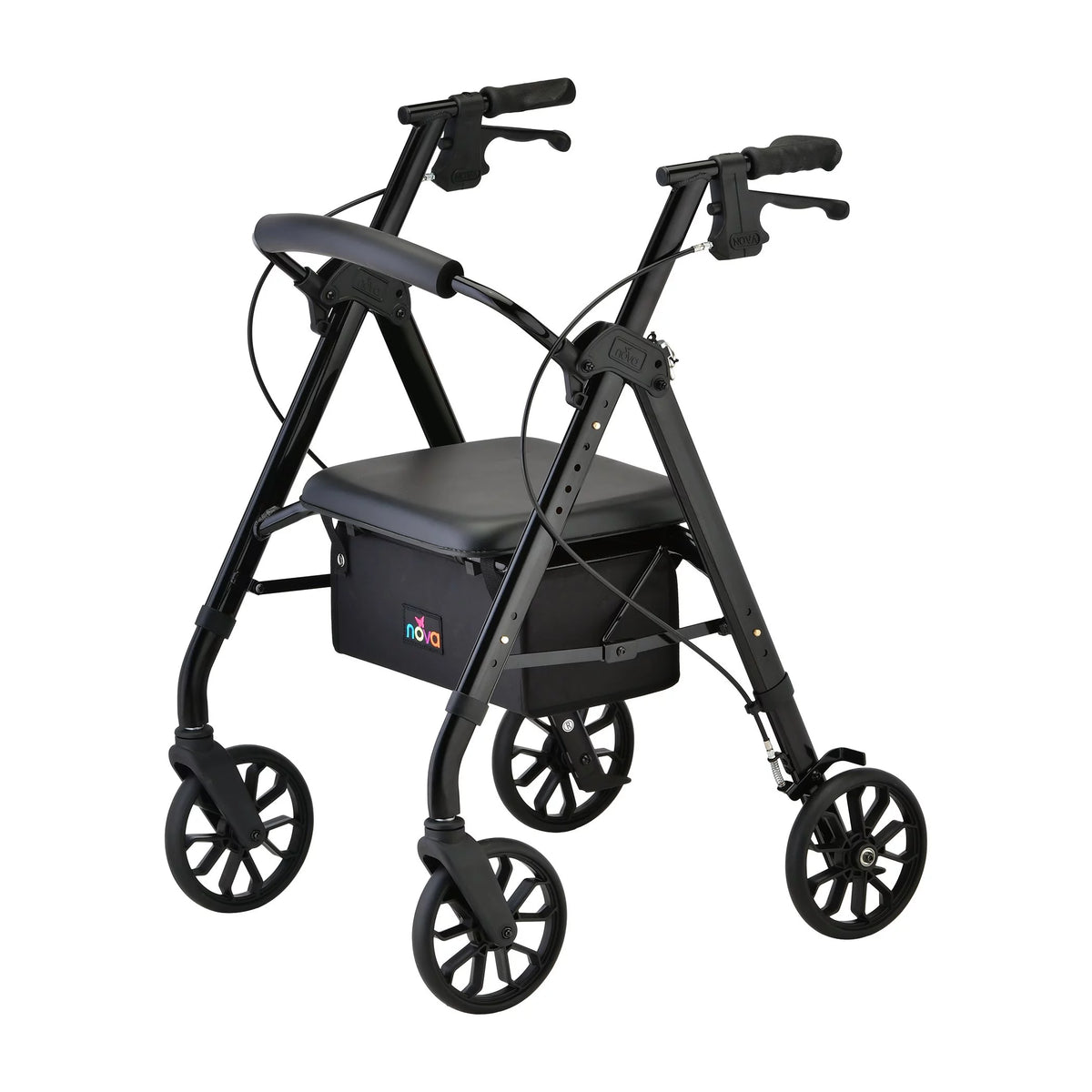 8 Inch Wheel Aluminum Rollator E59269