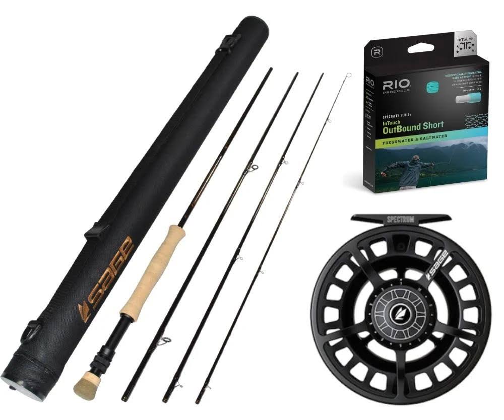 6wt 8&9x22 Fly Rod Outfit P630