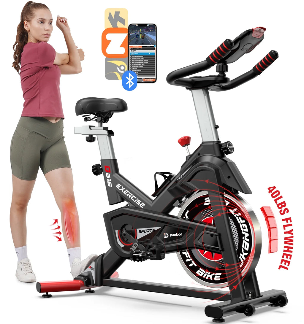 Indoor Cycling Bike with Silent Magnetic Resistance Z1533
