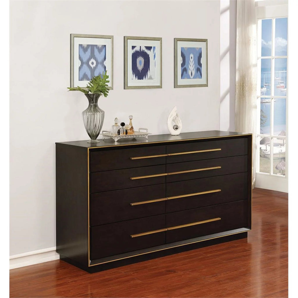 8 Drawer Modern Wood Dresser H974831