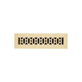 Brushed Brass Floor Register I8368