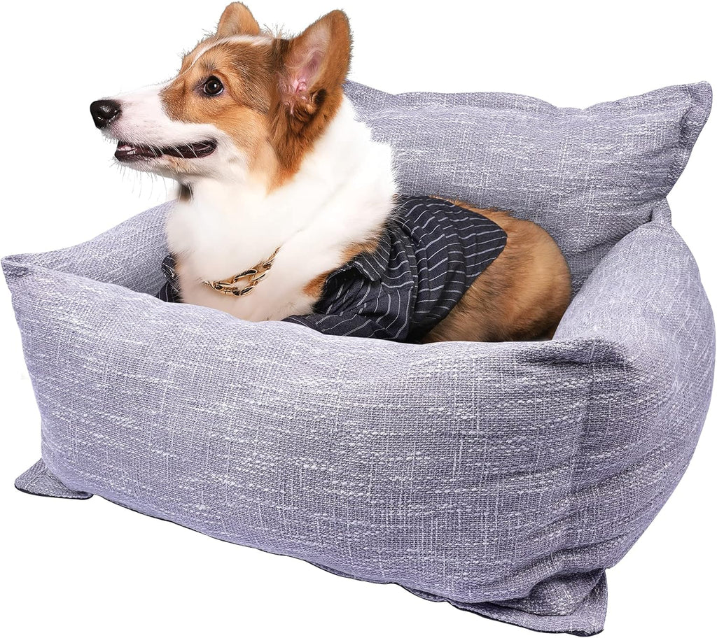 Washable Dog Car Seat with Leash V7043