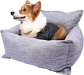 Washable Dog Car Seat with Leash V7043