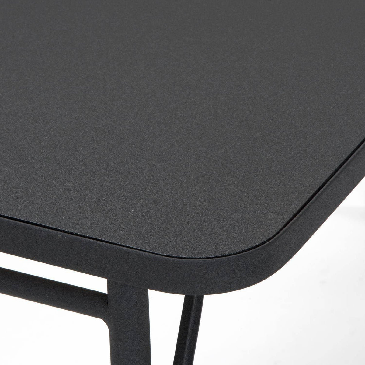 Adjustable Height PVC Top Table Black B211