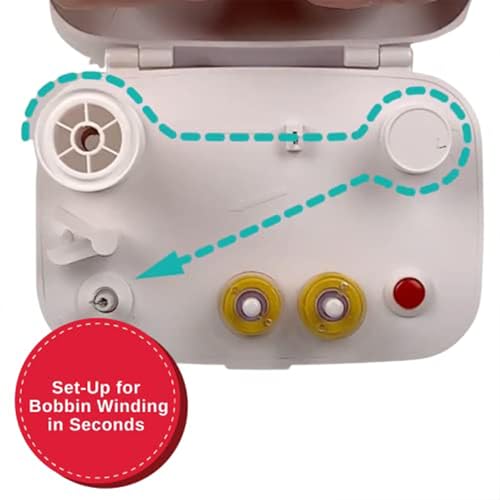 Heavy Duty Computerized Sewing Machine with 215 Stitches, LCD Screen, Metal Frame X77824