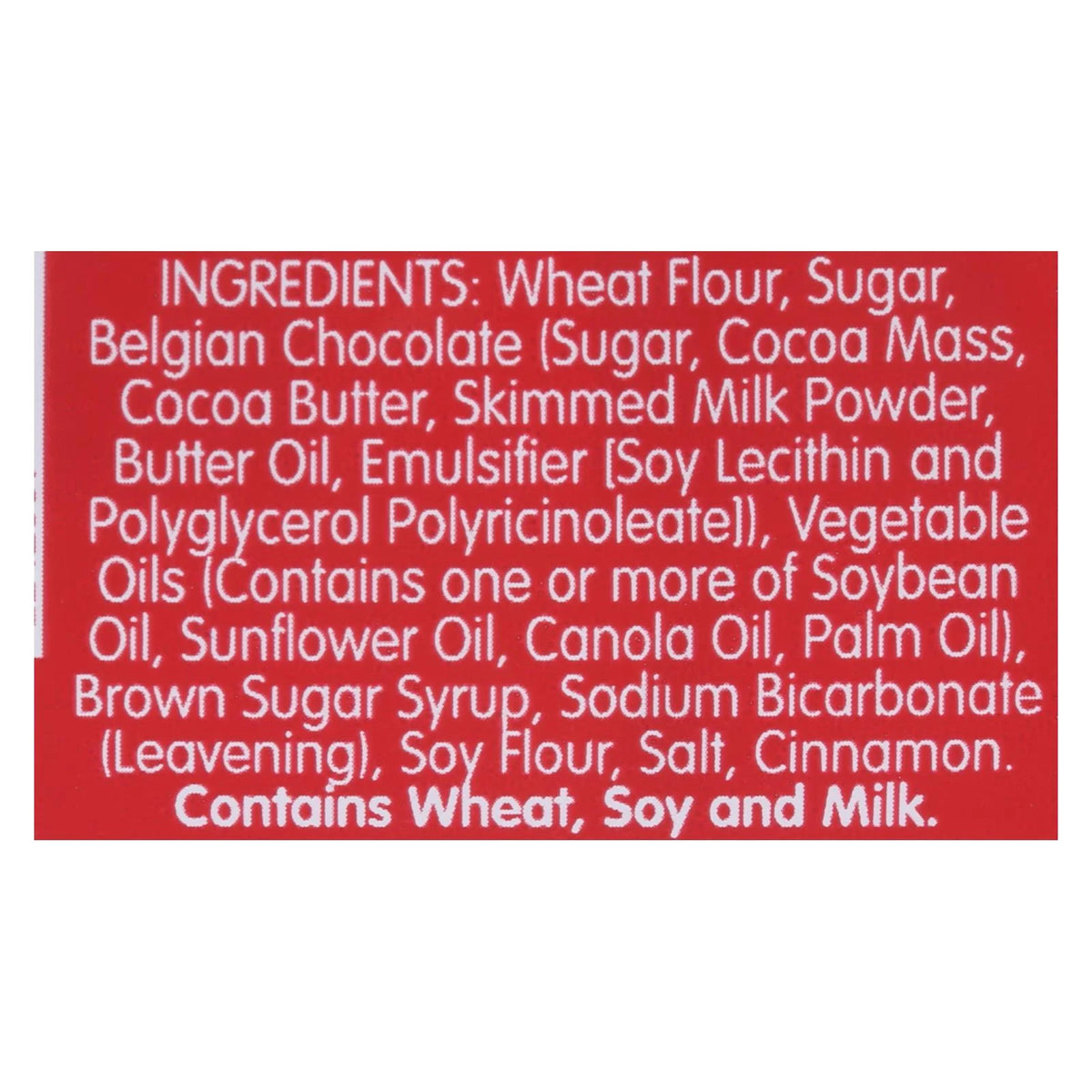 Case of 12 - 5.4 OZ Caramelized Biscuits With Belgian Chocolate O745